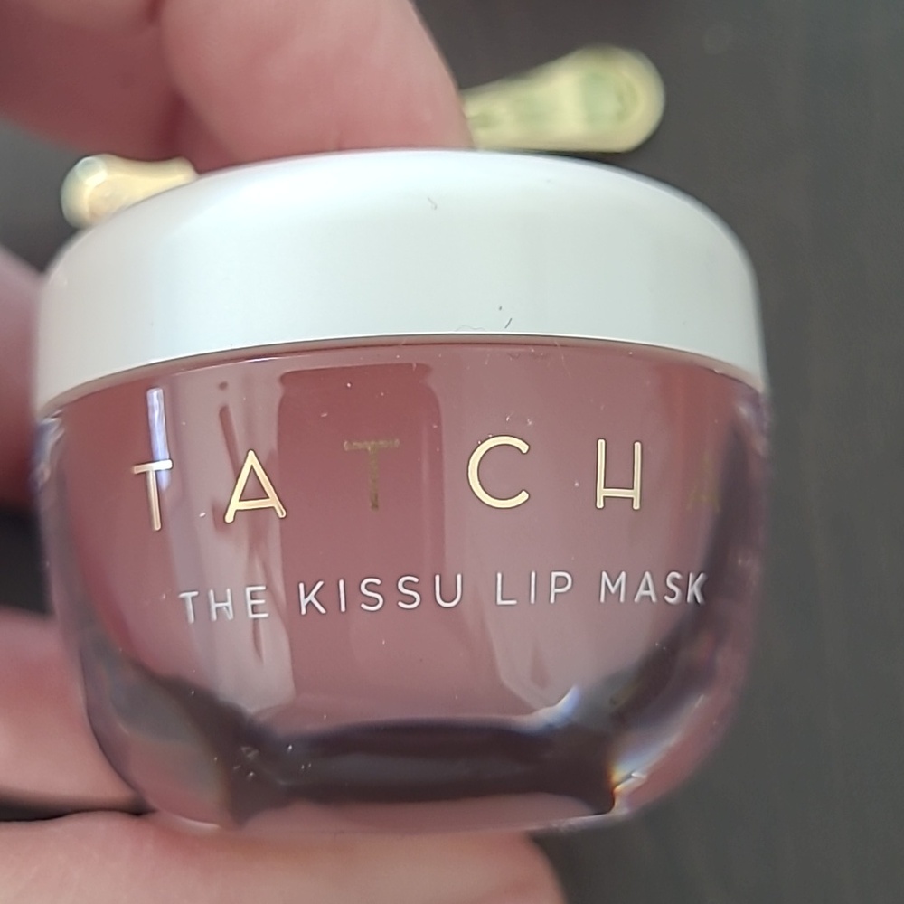 NIB Tatcha Kissu Lip Mask Japanese Peach Lip Jelly 9 g (0.32 oz) - Picture 6 of 11